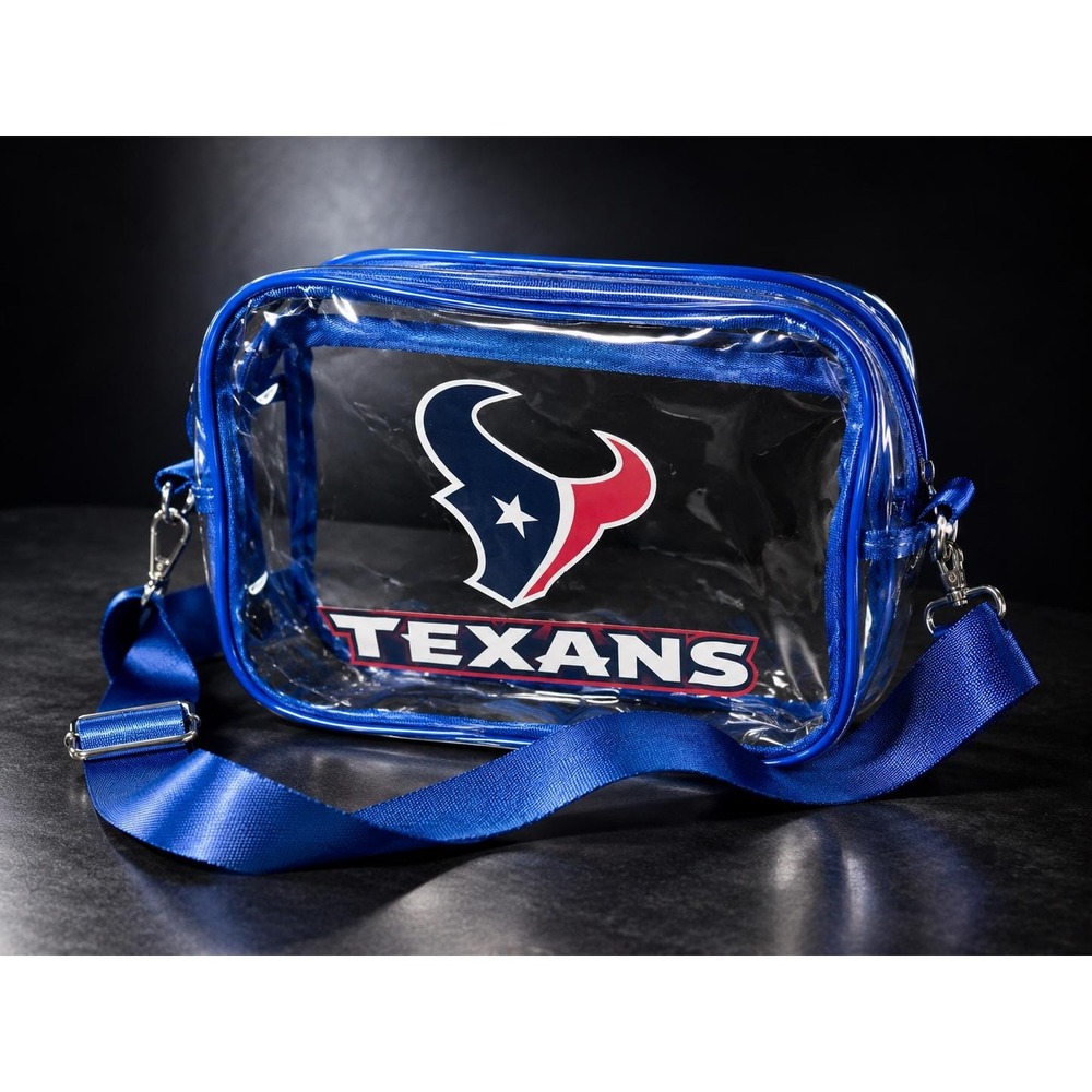 Houston Texans Clear Crossbody Bag